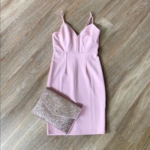 Hello Molly blush pink dress